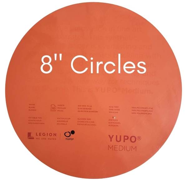 Yupo Rounds 8 inch 10 pack