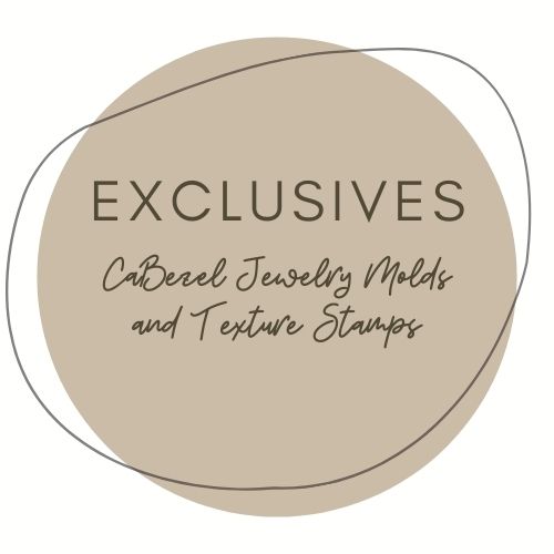 Exclusive CaBezel Jewelry Molds and Texture Stamps