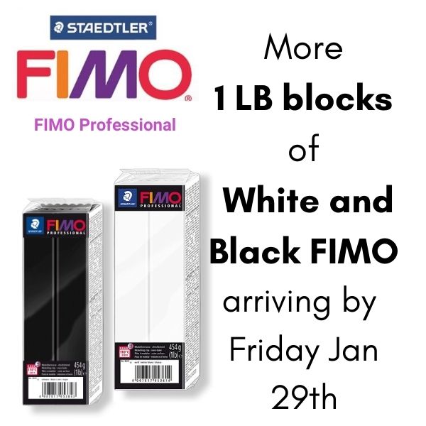 FIMO Polymer Clay 1LB restock