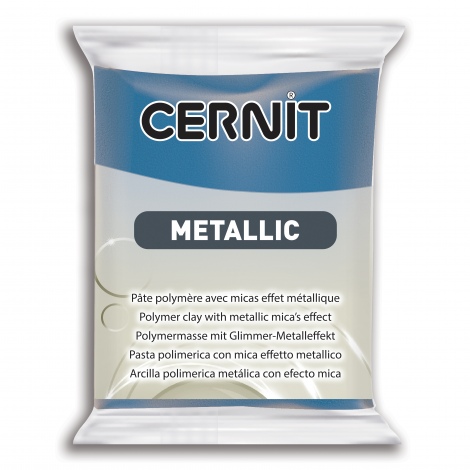 cernit-metallic polymer Blue 200
