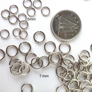 Jump Rings - Silver 7mm 144 pcs