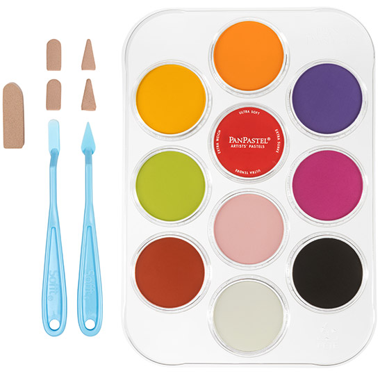 PanPastel Susan's Garden Flowers Set of 10 Colours