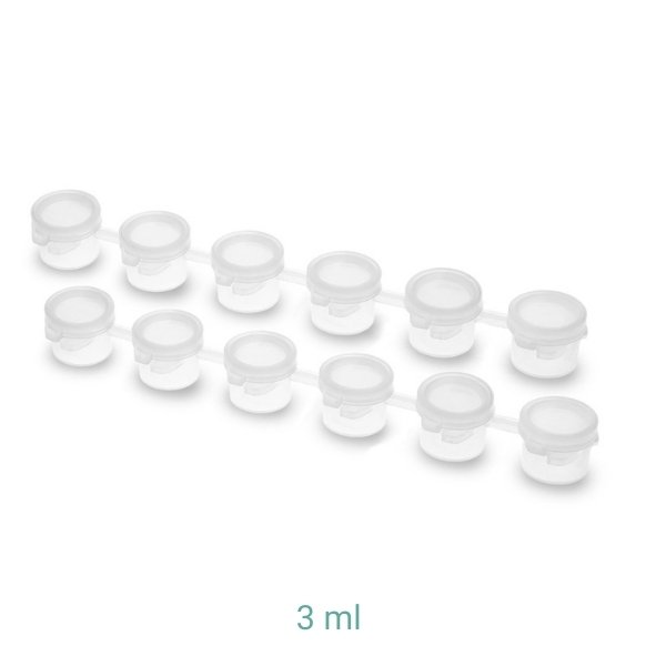 Small Storage Cointainers 3ml