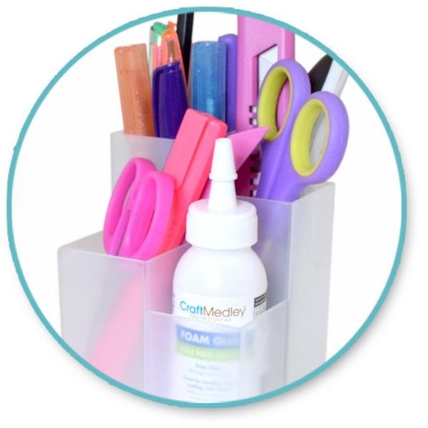 Desktop Organizer 4-slot Multi-Level