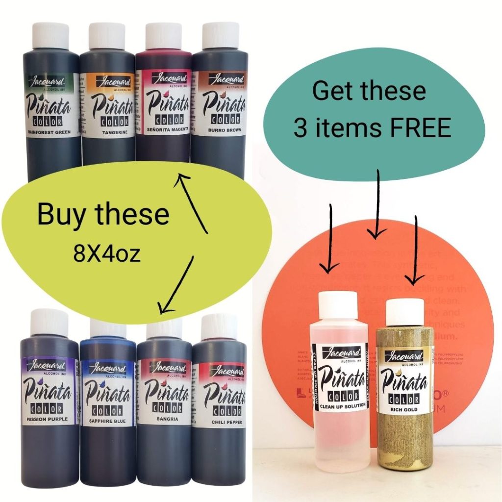 Free Alcohol Ink and Yupo paper with purchase