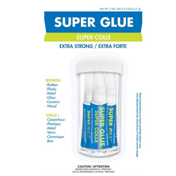 Super Glue pack of 3