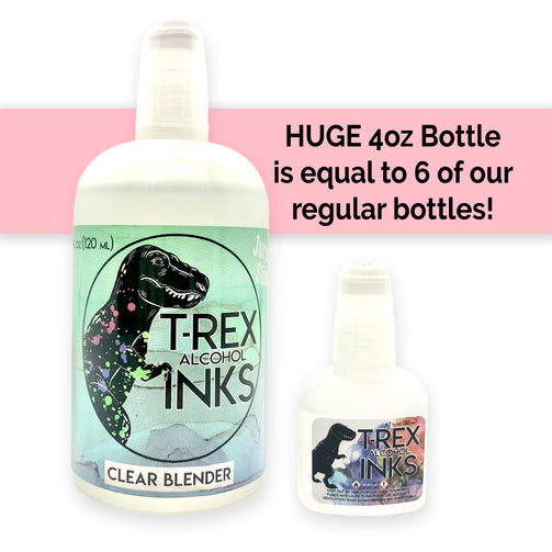 T-Rex Clear Blender 4oz -120ml