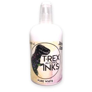 T-rex alcohol Inks White-4oz 120ml