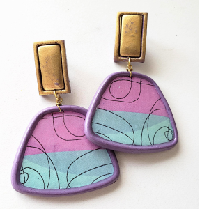 The Just Bezels CaBezel jewelry molds are perfect for beginner clay jewelry makers.