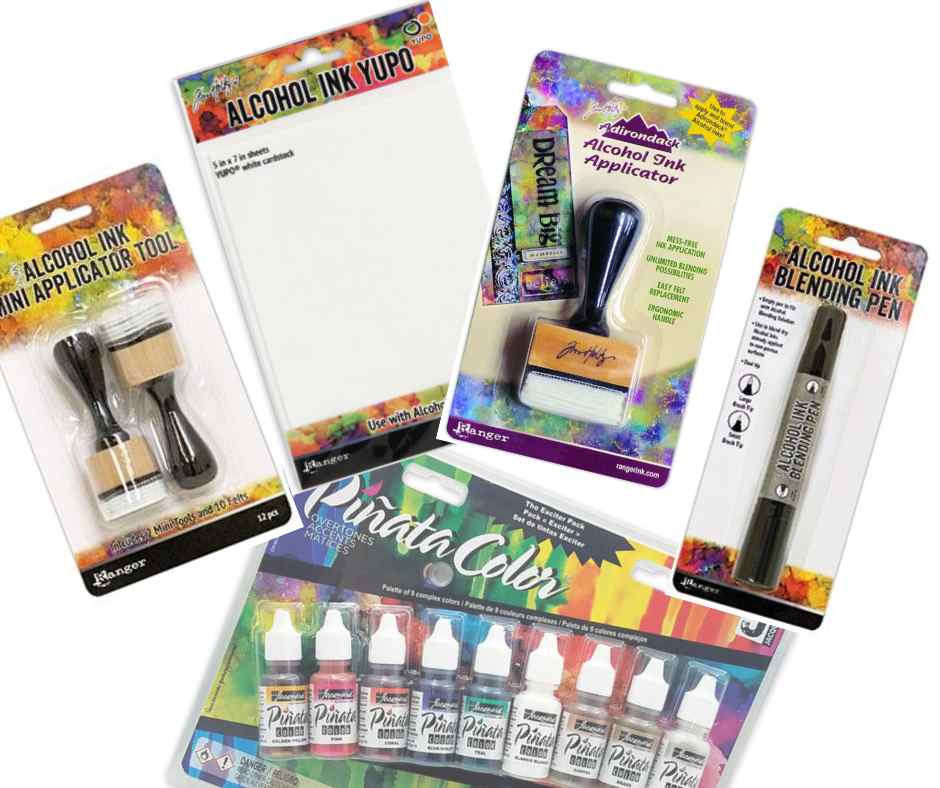 Clearance sale on all Pinata Exciter Packs plus tools and accessories for alcohol ink in Canada