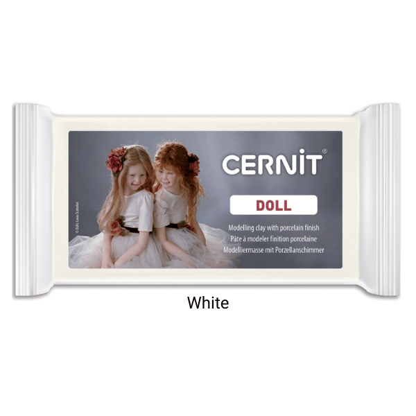 Cernit Doll Polymer Clay 500 g White