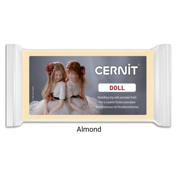 Cernit Doll Polymer Clay 500 g Almond